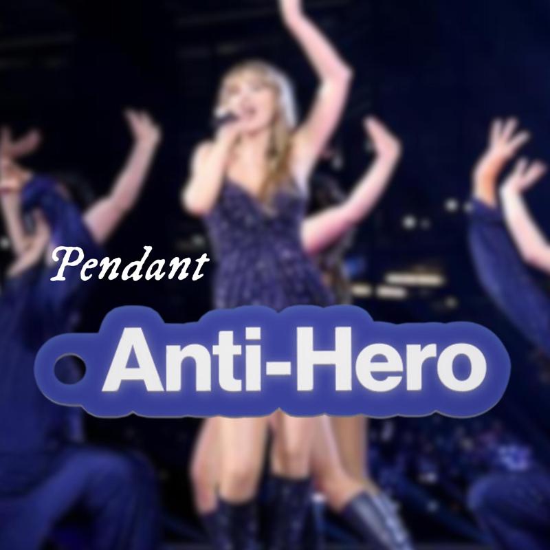 Taylor Swift Anti-Hero Keychain Pendant Midnights