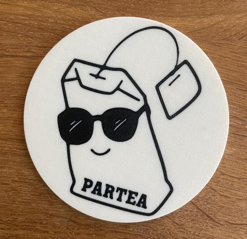 Funny Tea Coaster / Party / Drink / Holder