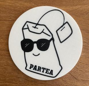Funny Tea Coaster / Party / Drink / Holder