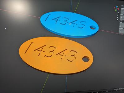 Rental Key Fob