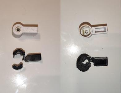 Shower lever 8mm square