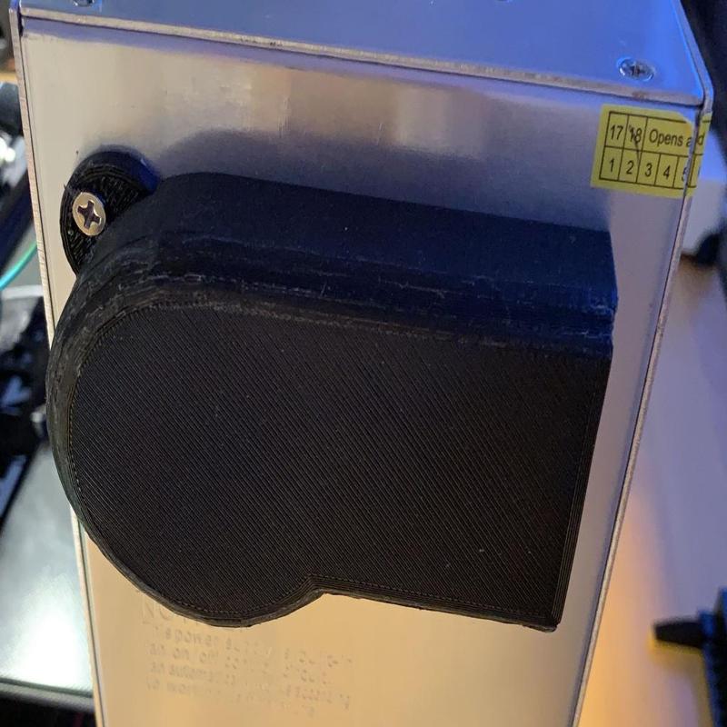Ender 3 Power supply Fan Cover