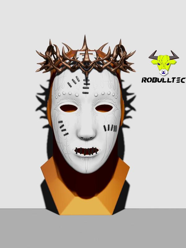 Joey Jordison Mask V4 - Slipknot : Mask with crown