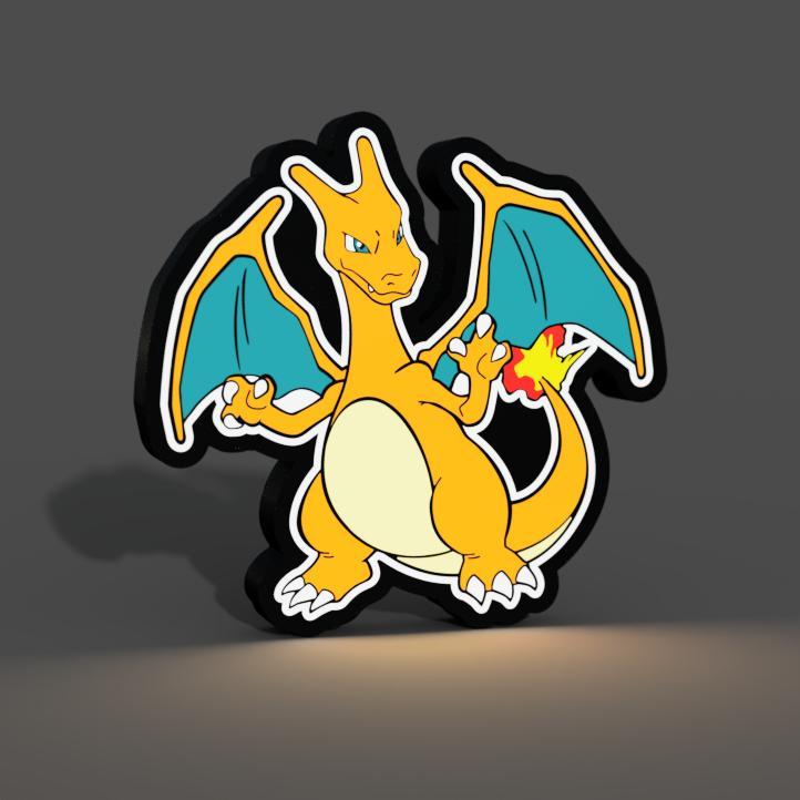 Charizard Lightbox LED Lamp