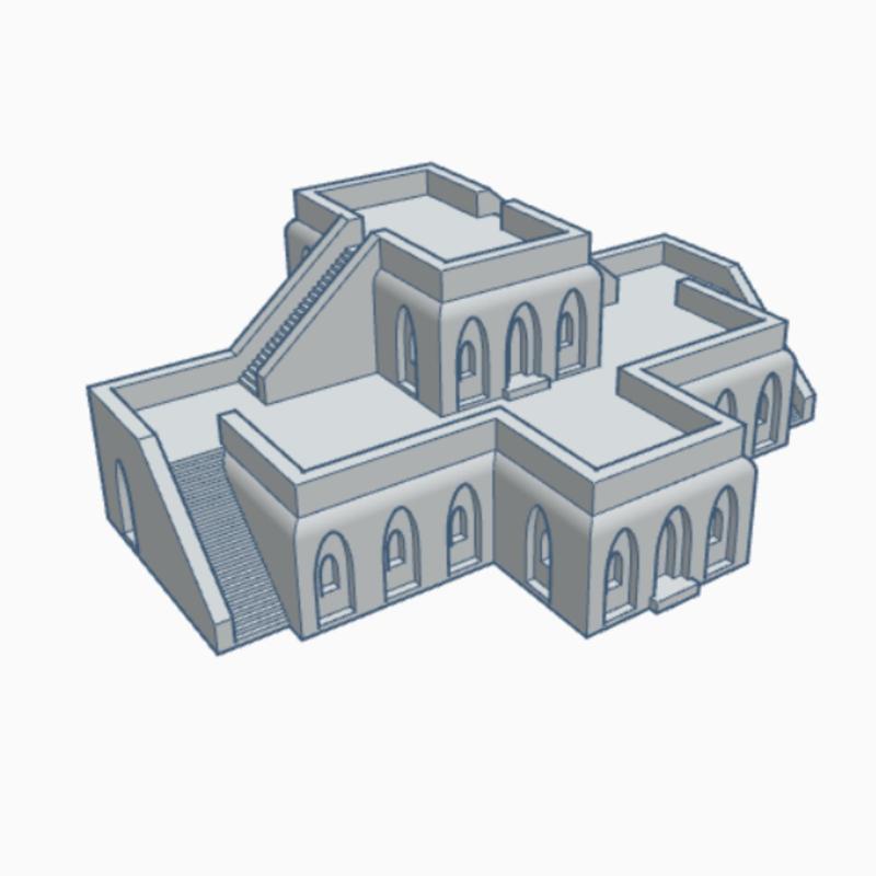 Desert World Building 1 DW001