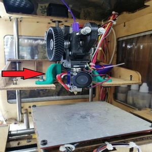 Thing-O-Matic Geared extruder mount