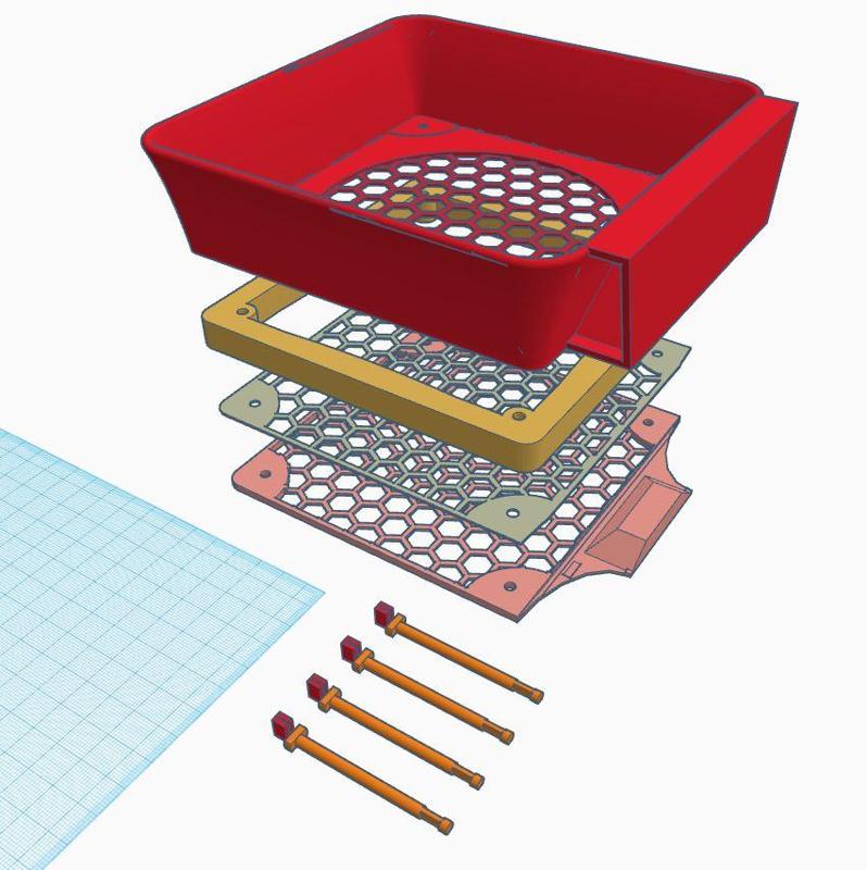 Fume Extractor / Cooling Fan using 120mm fan