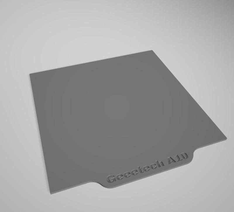 Geeetech A10 custom build plate