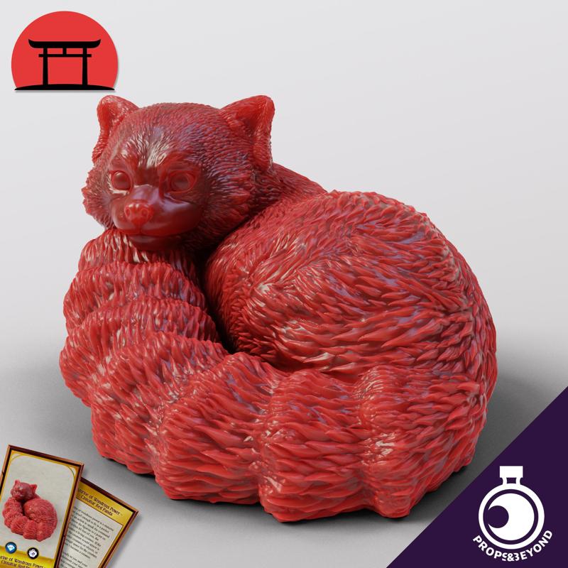 Figurine of Wondrous Power - Cinnabar Red Panda