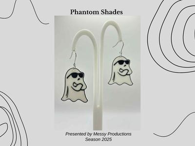 Cool Ghost Earrings