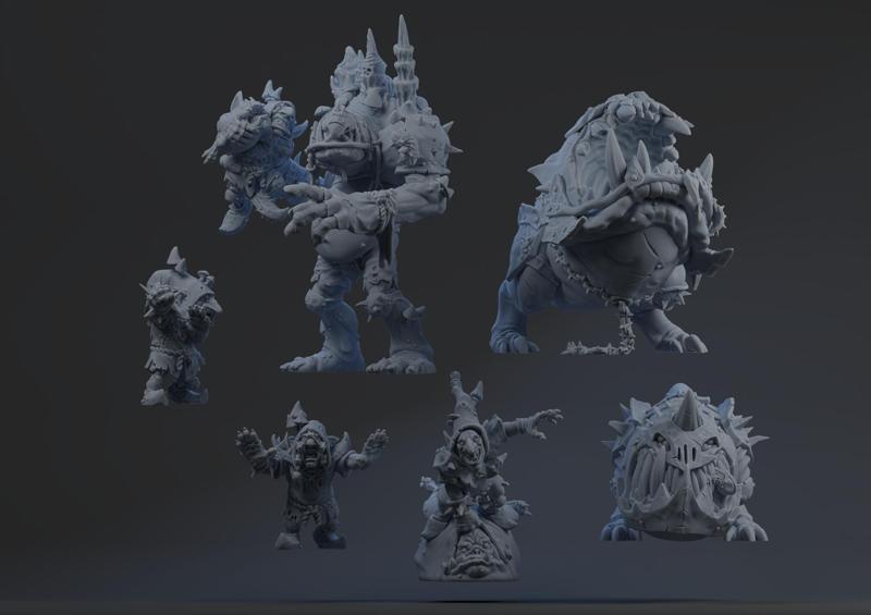 Fantasy Football Fearsome Fungitz goblin team - Part 2 - Presupported