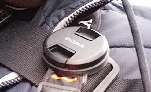 Sony lens cap holder for 40.5mm and 49mm