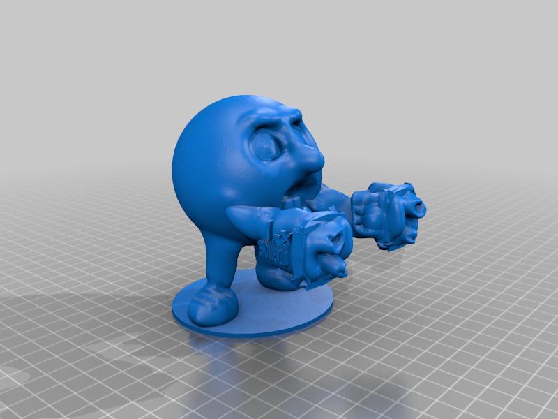 pacman with flamethrowers
