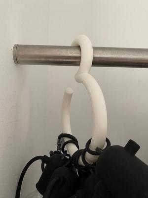 Big 3 - Outdoor Lightchain (IKEA Svartra) Storage Hanger