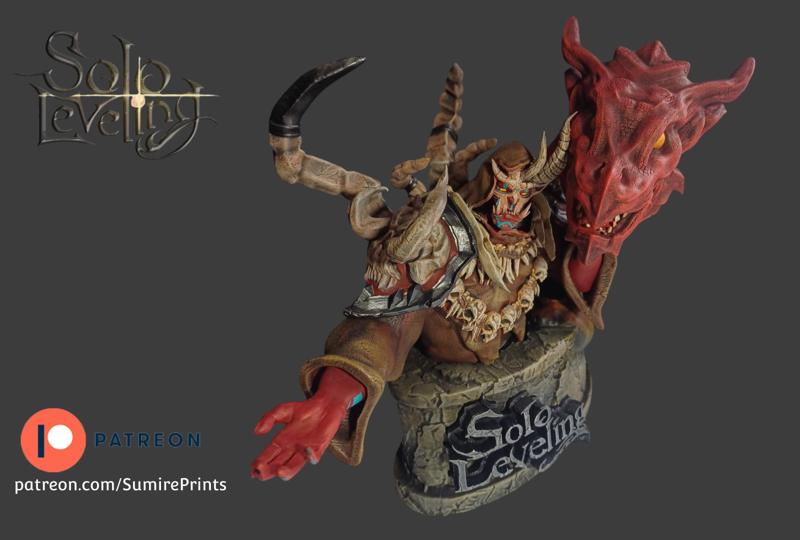 Kargalgan / Tusk – High Orc Shaman Solo Leveling | 3D Printable STL