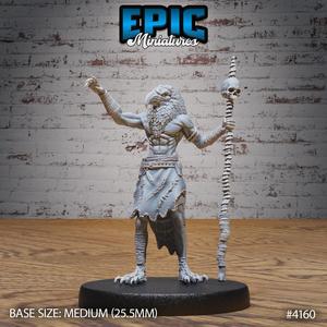 Servant of Thot ‧ DnD Miniature ‧ Tabletop Miniatures ‧ Gaming Monster ‧ 3D Model ‧ RPG ‧ DnDminis ‧ STL FILE
