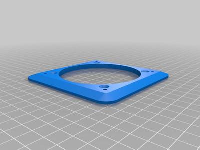 Fan holder, mount