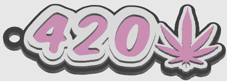 420 Keychain