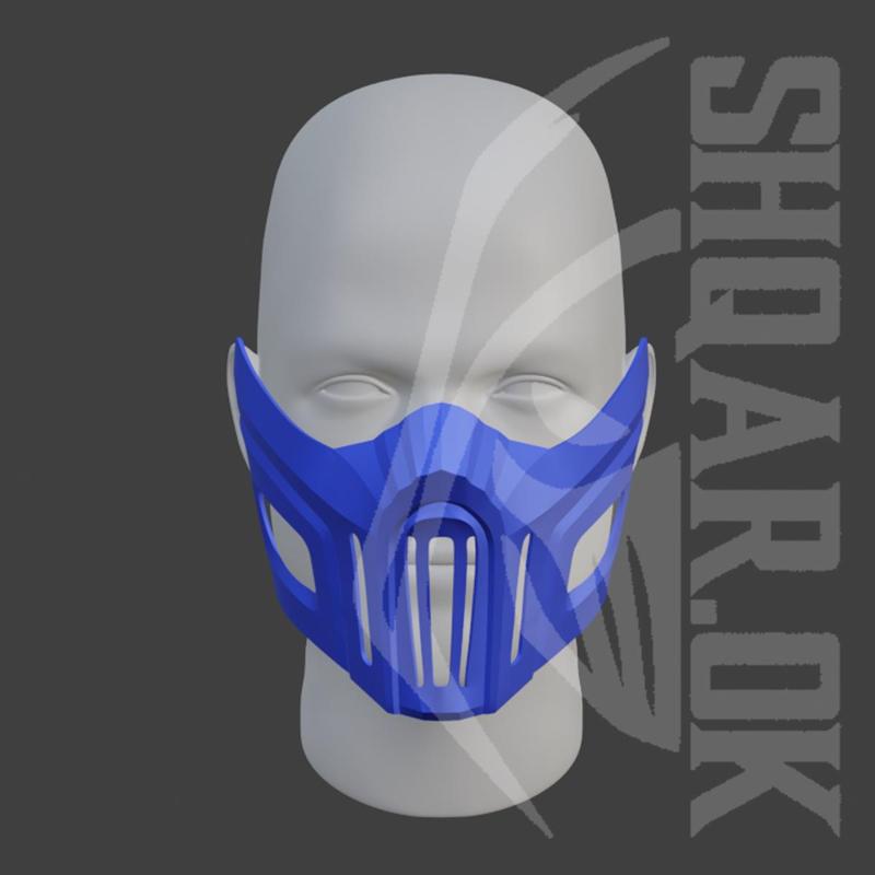 Sub Zero mask from Mortal Kombat 11 - Alternative V2