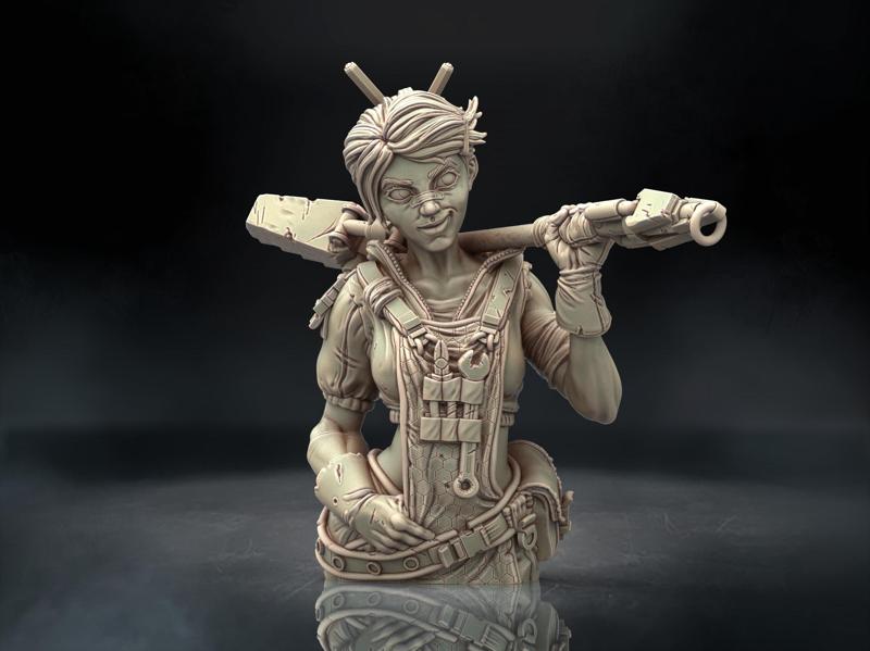 Kim the Mechanic - (Pre-Supported)
