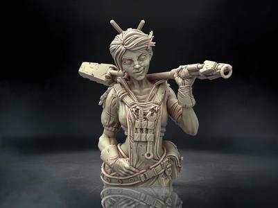 Kim the Mechanic - (Pre-Supported)