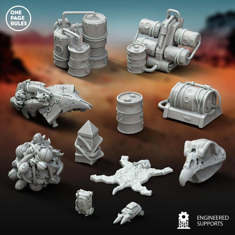 Jackals Scatter Terrain