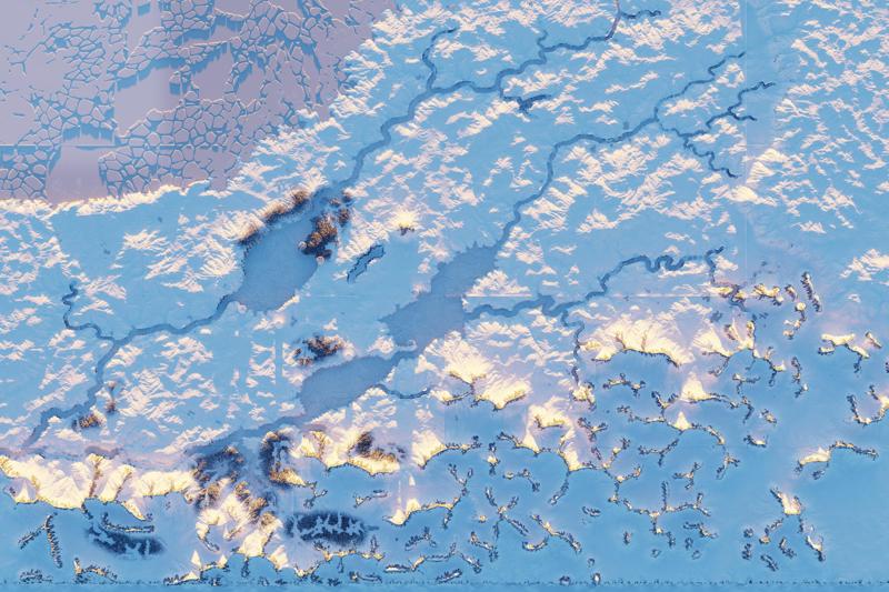 Icewind Dale 3D Printable Terrain Tiles