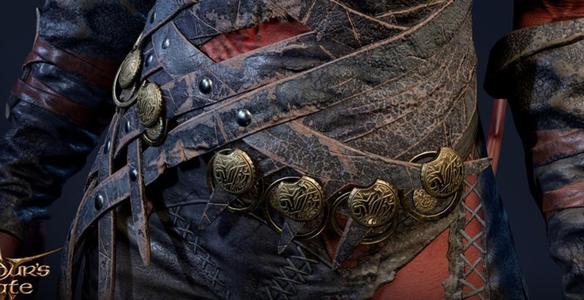 Karlach circle and belt decor for cosplay