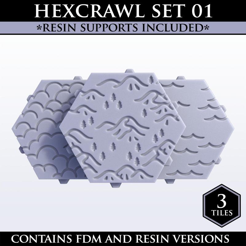 Hexton Hills Hexcrawl Set 01