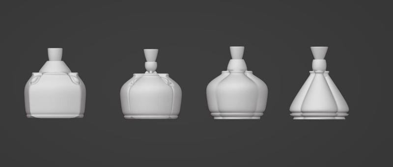 Set of potions