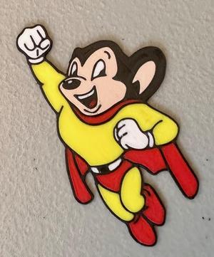 Multicolor Mighty Mouse Magnet