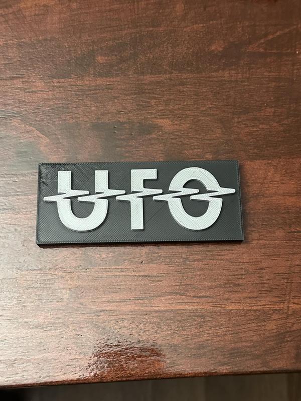 UFO 70's Band Sign