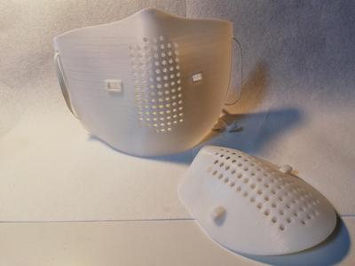 mask with favorite cloth