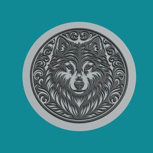 Wolf Print Model