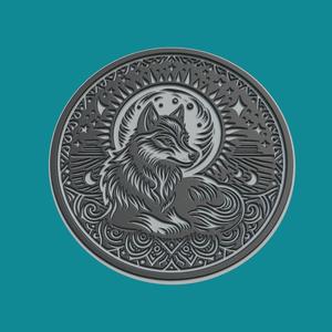 Wolf Print Model