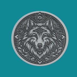Wolf Medallion