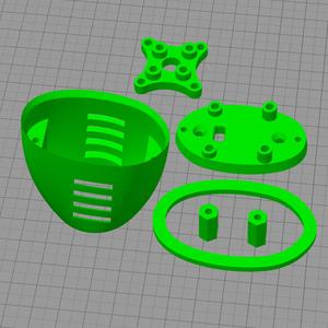 Lidl Glider Motor Holder with housing