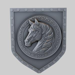 Horse Animal Wall Horse Animal Bust for CNC Router Laser & 3D Printer