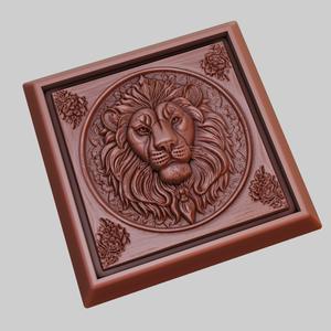 lion Animal 3D Model for CNC Router Laser & 3D Printer