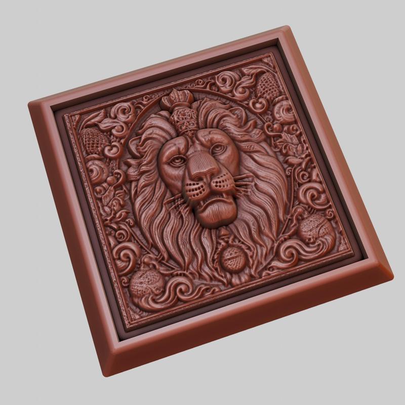 lion Animal 3D Model for CNC Router Laser & 3D Printer