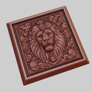 lion Animal 3D Model for CNC Router Laser & 3D Printer