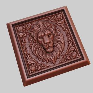 lion Animal 3D Model for CNC Router Laser & 3D Printer