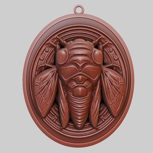 Cicada Animal Pendant Cicada Animal Necklace for CNC Router Laser & 3D Printer