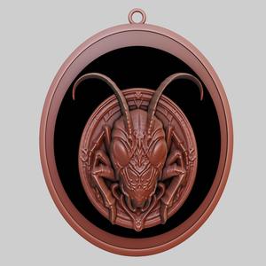 Grasshopper Animal Pendant Grasshopper Animal Necklace for CNC Router Laser & 3D Printer