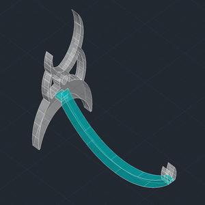 Knife display stand - customizable kit