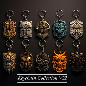 Keychain Collection V22 20 different Keychains! Follow Please!