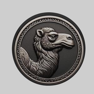 Camel Animal Head Camel Animal Medallion for CNC Router Laser & 3D Printer
