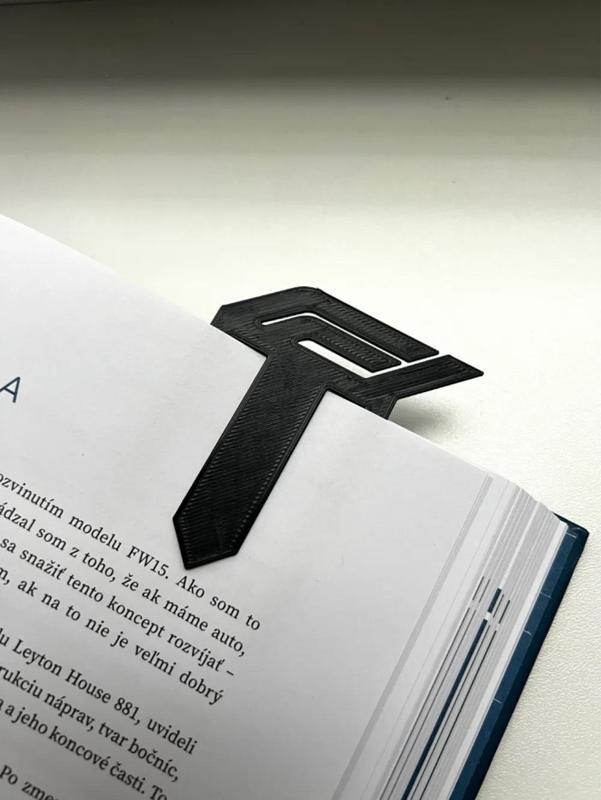 F1 Logo Bookmark