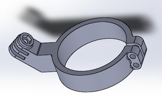 Gopro Fork Mount for Dirt Bike Fork