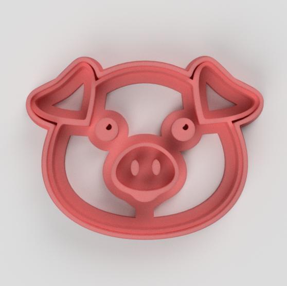pig cookie cutter